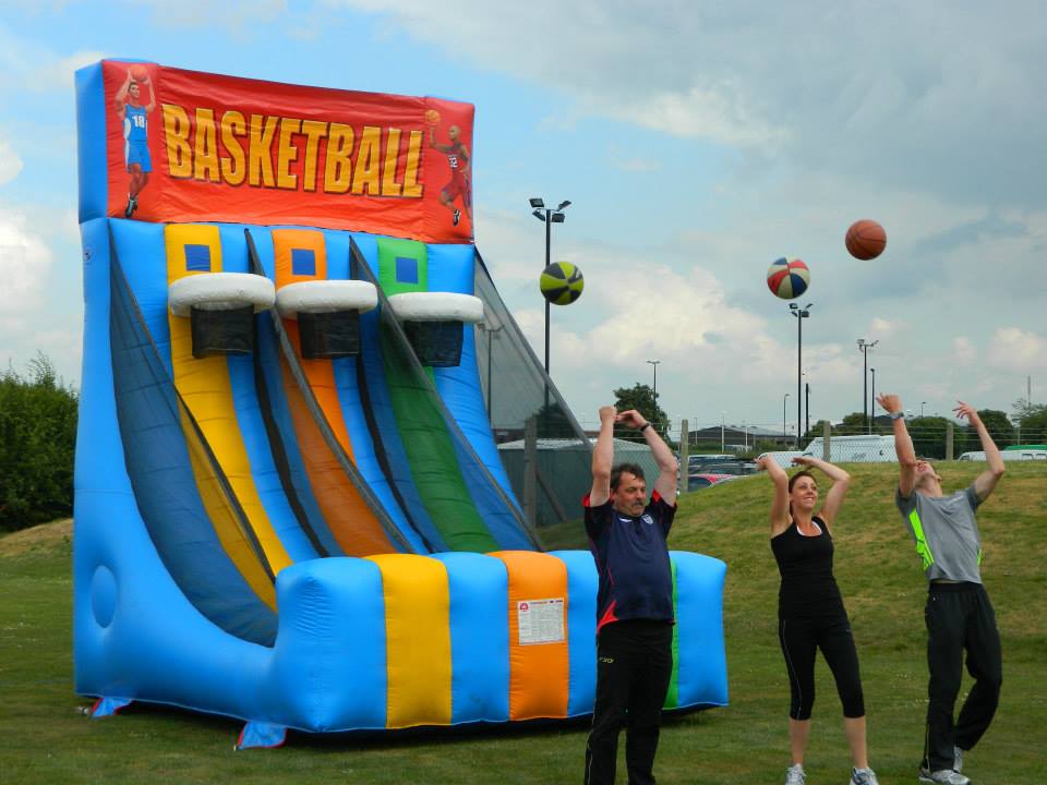 Inflatable Basketball Shootout