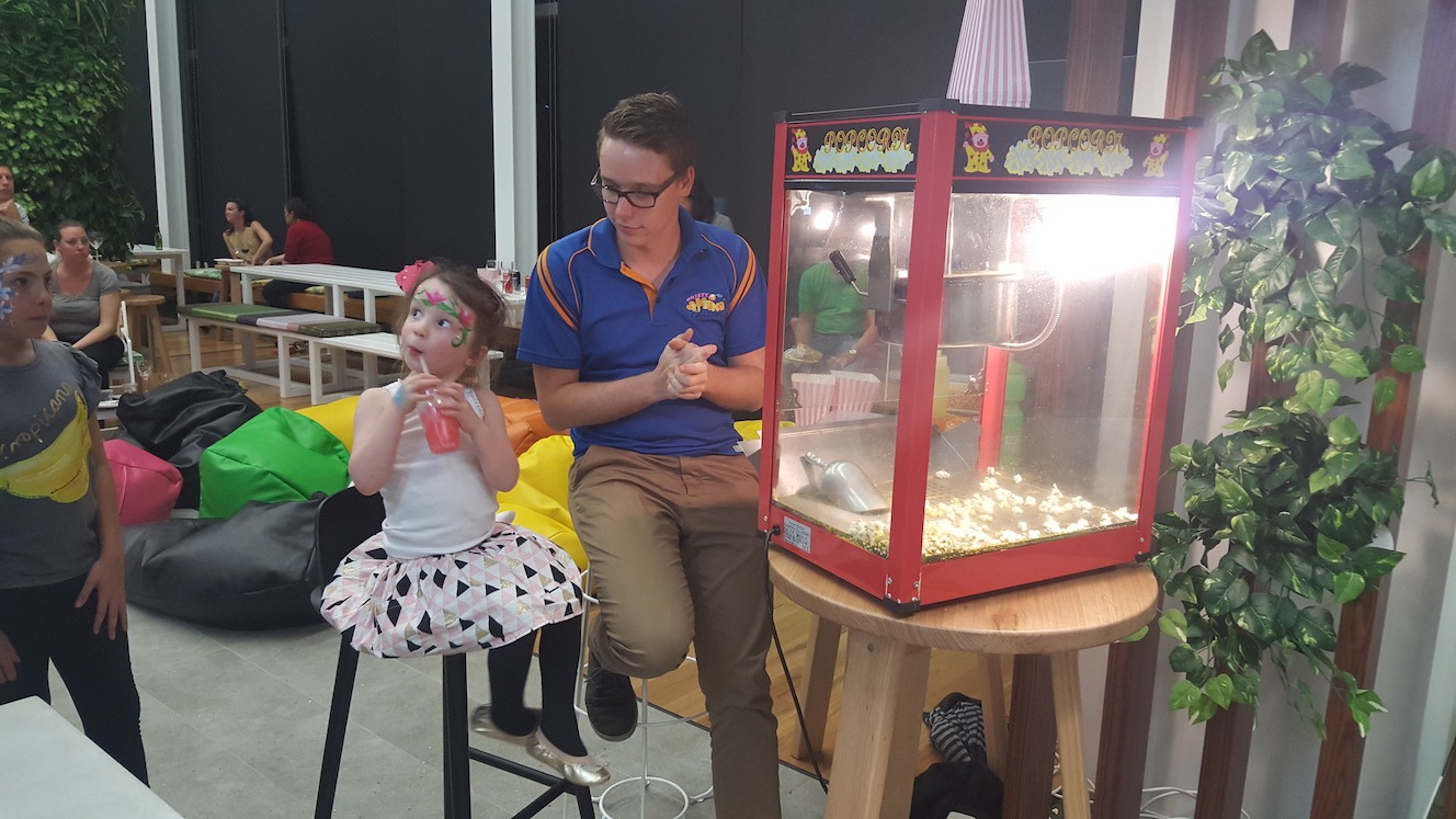 tech1 9 Popcorn Machine Hire Packages in Brisbane