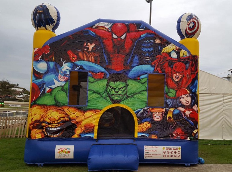 backyard heroes jumping castle