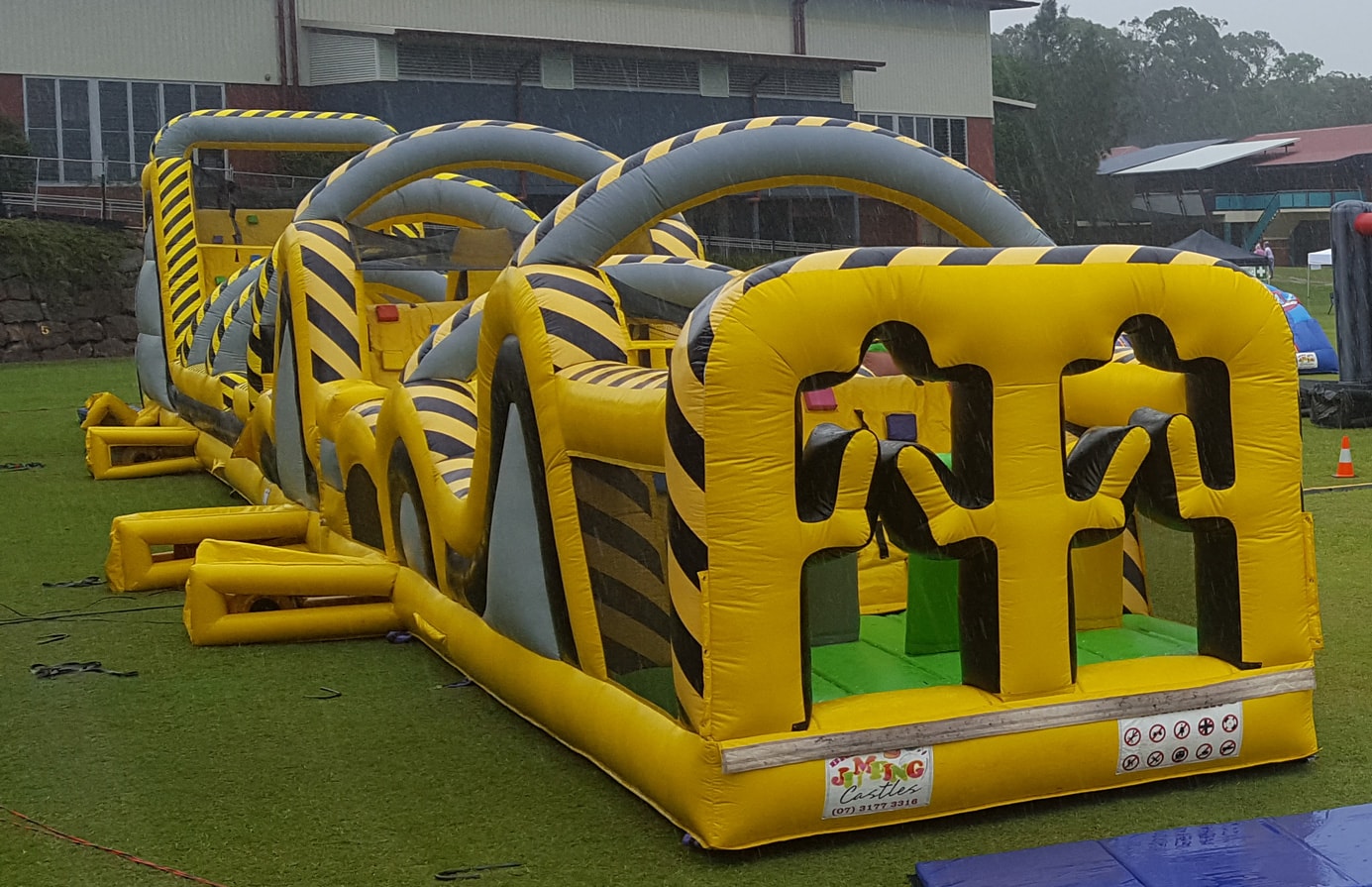 Atomic Mayhem Inflatable Obstacle Course - 3