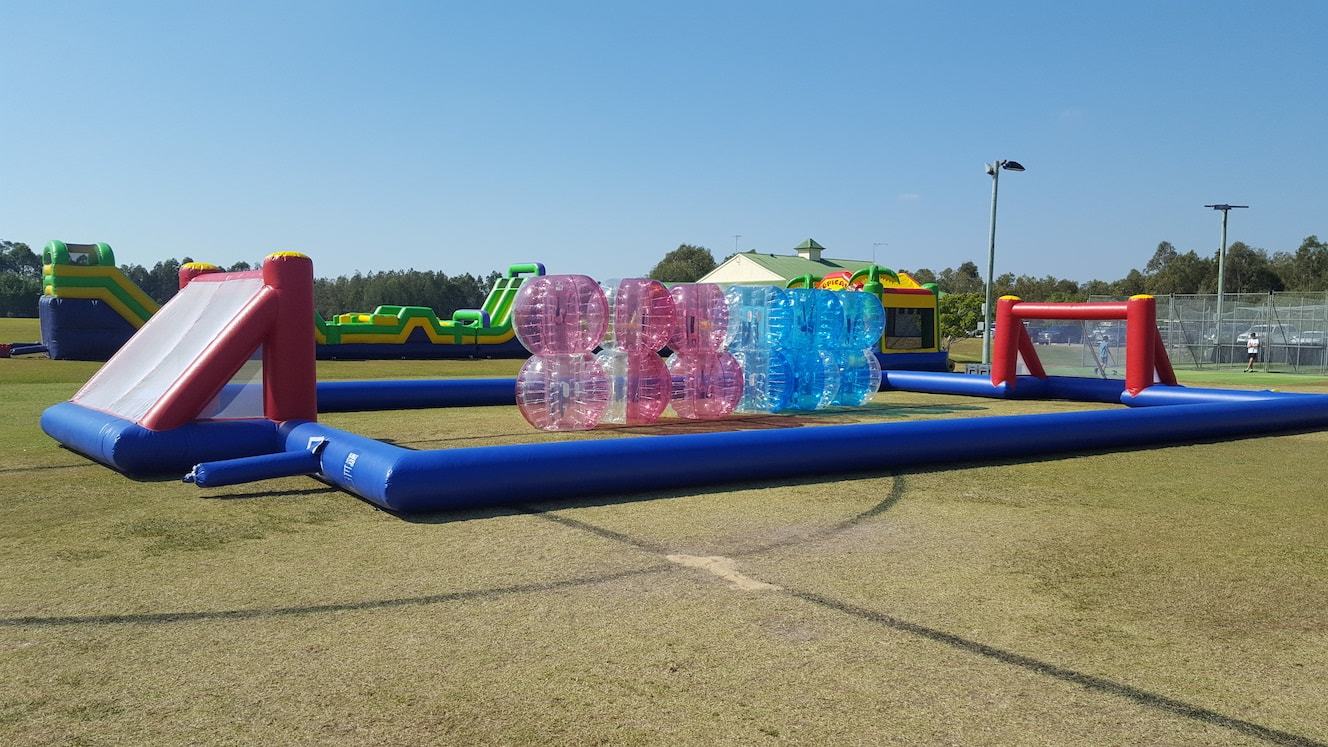 Bubble Soccer Brisbane School Fete