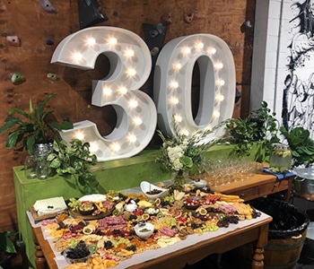 alex-30th-birthday-2 30th Birthday Lights - Grazing Board