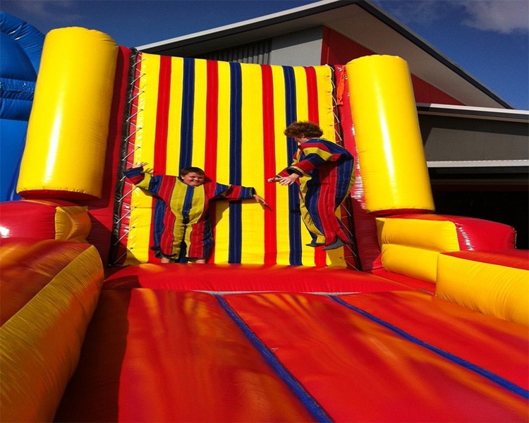 sticky wall cat Bungee Run & Velcro Sticky Wall Have Arrived For Hire!
