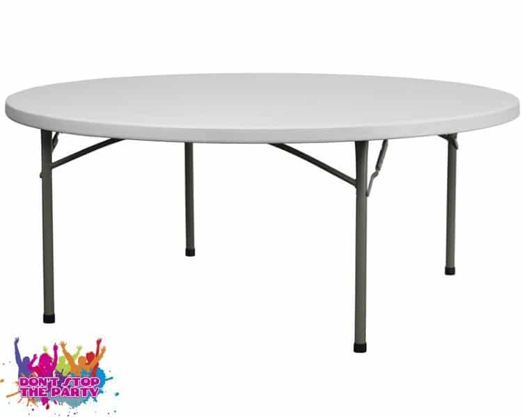1.8Mtr Dining Banquet Table Hire Seats 10 People Don't Stop The Party