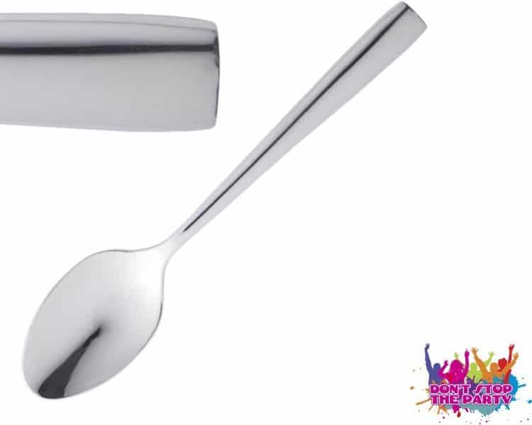 Dessert Spoon Premium 12 Pack Don't Stop The Party Hire Group