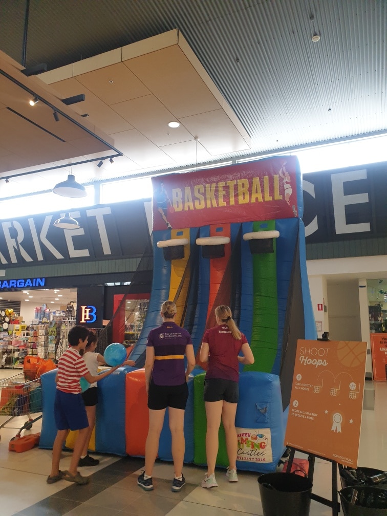 Inflatable Basketball Game Brisbane