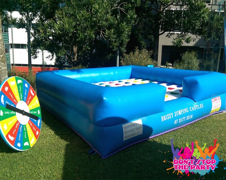 giant inflatable twister game