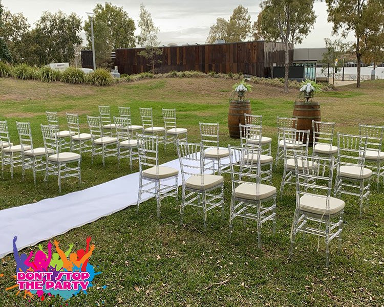 Ghost Tiffany Chair Hire in Brisbane Premium Wedding Chair Rental