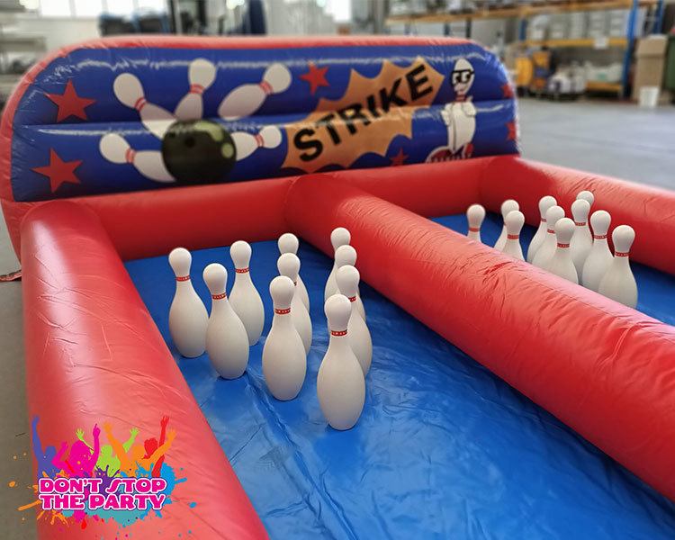 Inflatable Ten Pin Bowling Game Brisbane _ Don't Stop The Party