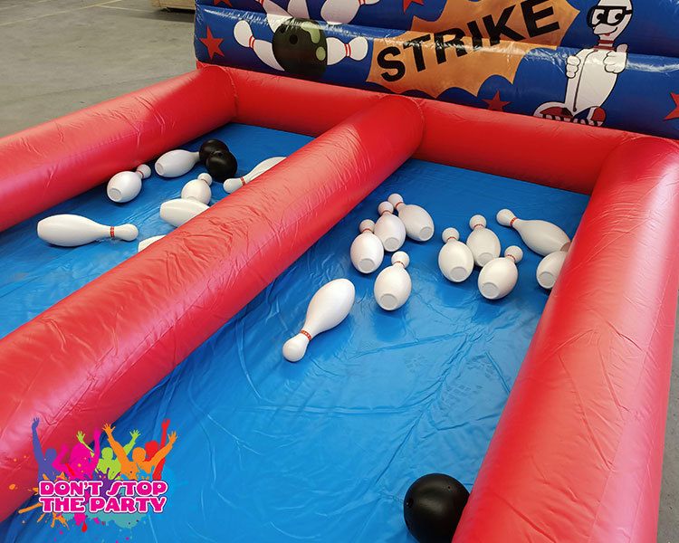 Inflatable Ten Pin Bowling Game Brisbane Dont Stop The Party