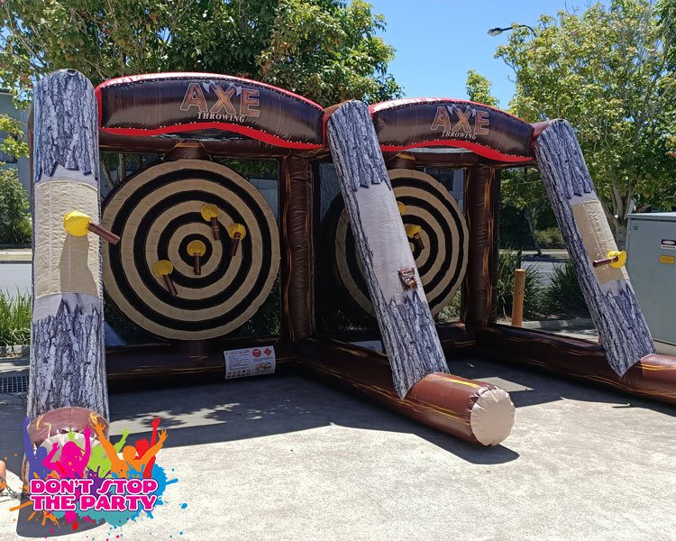 axe throwing inflatable