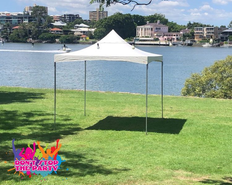 Pagoda Marquee Hire 3m x 3m Peak Top Marquee Don't Stop The Party