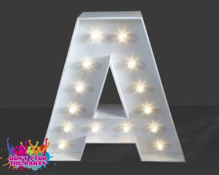 LED Light Up Letter - 120cm - A