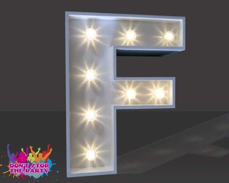 LED Light Up Letter - 120cm - F