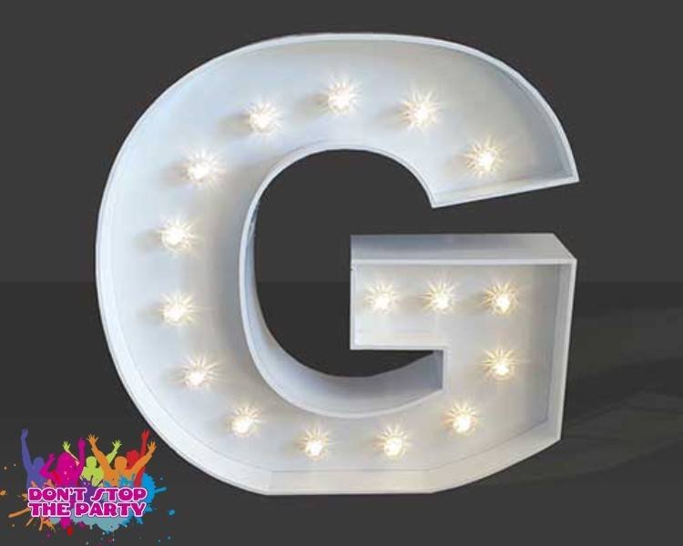 LED Light Up Letter - 120cm - G