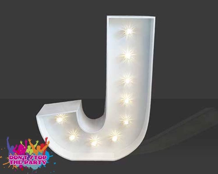 LED Light Up Letter - 120cm - J