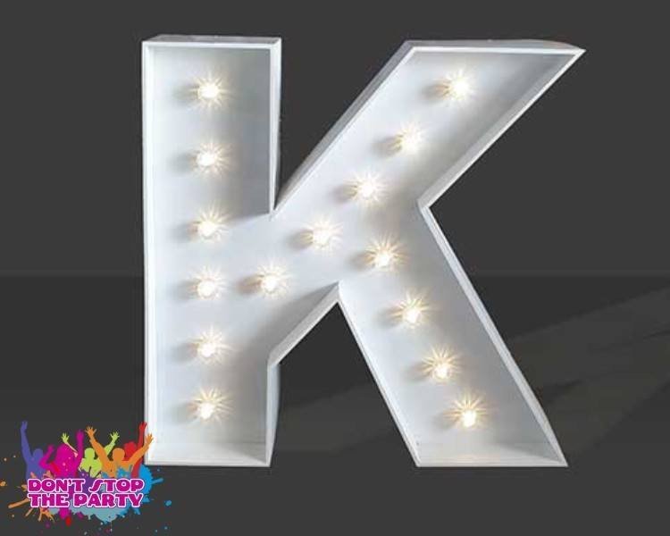 LED Light Up Letter - 120cm - K