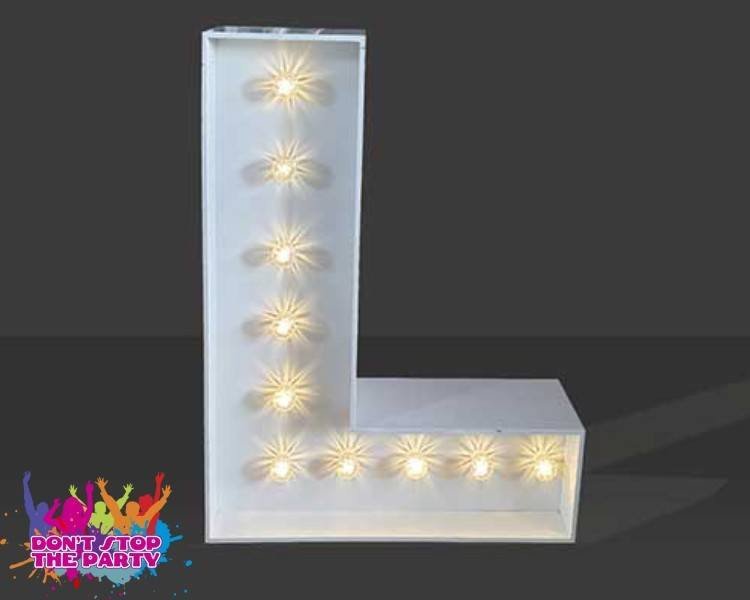 LED Light Up Letter - 120cm - L