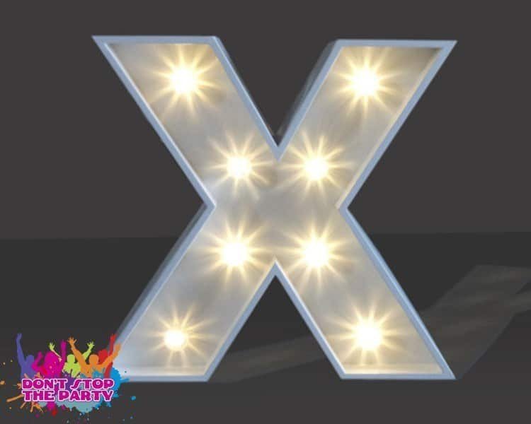 LED Light Up Letter - 120cm - X