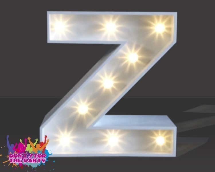 LED Light Up Letter - 60cm - Z