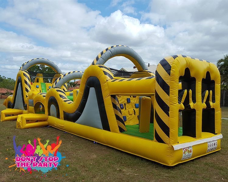 Atomic Inflatable Obstacle Course Hire