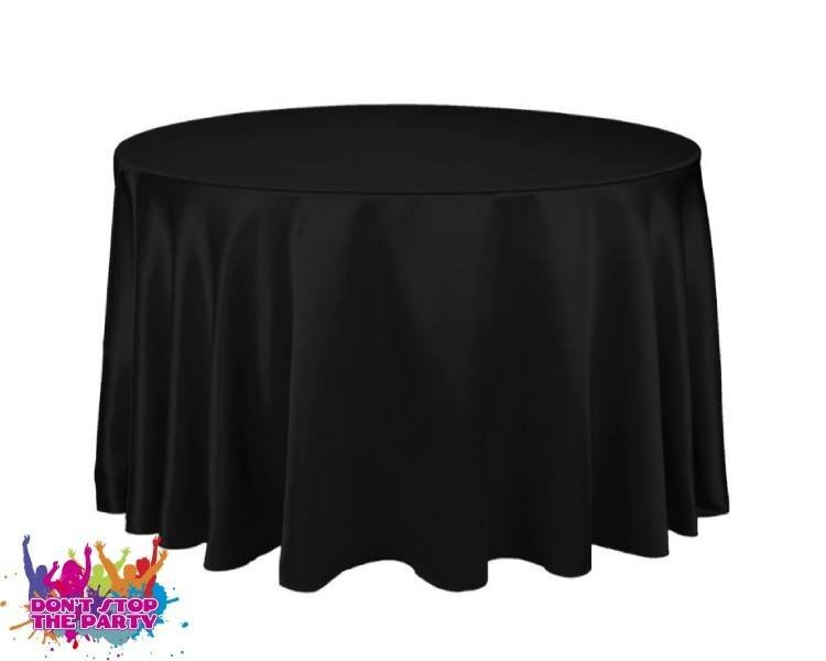 Black Tablecloth - Suit 1.8Mtr Banquet Table