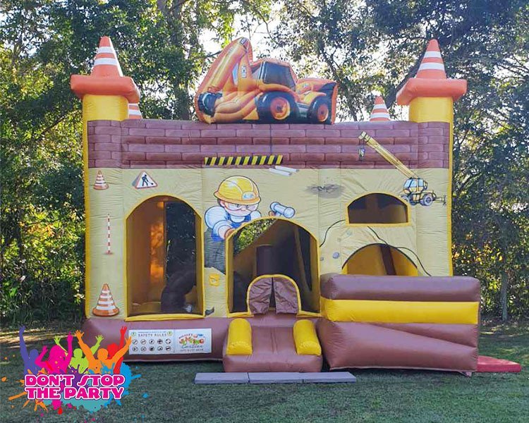 Construction Themed Jumping Castle