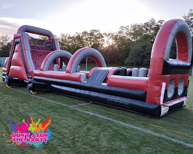 15 Mtr Rage Obstacle Course and Slide