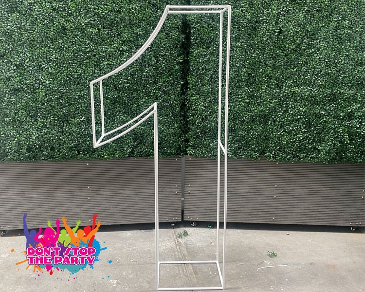3D Wire Balloon Number - 150cm - 1