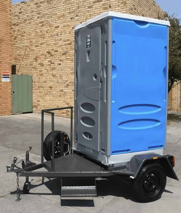 Portable Toilet Trailer Single Don't Stop The Party Hire Group