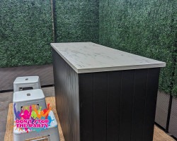 VJ Panel Drinks Bar - Black