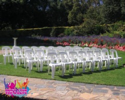 party hire chair white 3 1645686027 Plastic Chair White - Budget