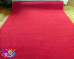 Red Carpet Aisle Runner Plush - 1.2m x 6m