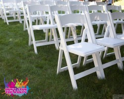 Americana Wedding Chair - White