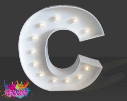 LED Light Up Letter - 120cm - C