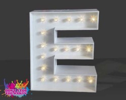 LED Light Up Letter - 120cm - E