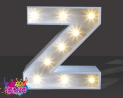 LED Light Up Letter - 120cm - Z