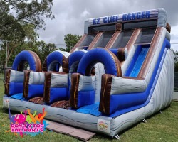Inflatable K2 Cliff Hanger Slide Brisbane
