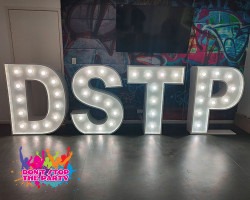 letter light hire brisbane 1678830732 LED Light Up Love Heart - 120cm