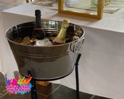 stainless steel drinks tub with stand 2 1627498861 Stainless Steel Drinks Tub & Stand