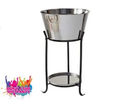 Stainless Steel Drinks Tub & Stand