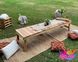 Hire Picnic Table Baby Shower