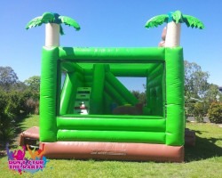 Jungle Jumping Castle with Slide