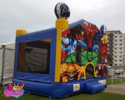 Super Heroes Bouncy Castle Hire