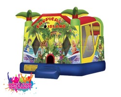 Tropical Island Combo Jumping Castle