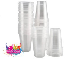 200ml Plastic Drinks Cups - Carton 1000