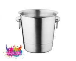 brushed champagne bucket 1 1693798217 1 Brushed Stainless Steel Wine & Champagne Bucket