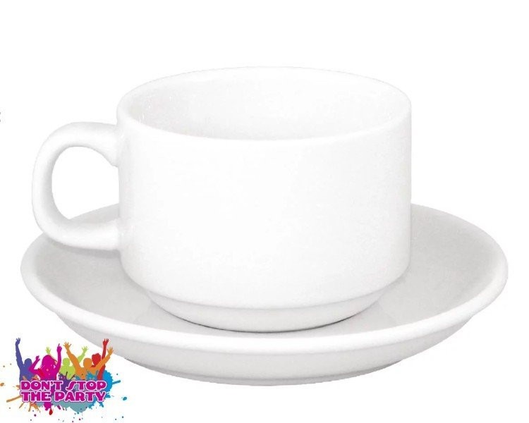 Tea Cup & Saucer Set - Pack 12