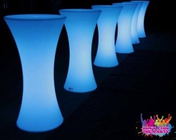 led glow dry bar round 2 1627416246 2 Illuminated Glow Cocktail Bar - Round
