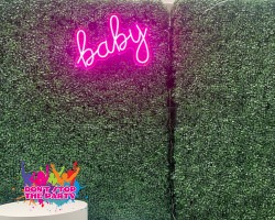 neon sign hire baby pink 3 1668398717 1 Neon Sign - baby - Pink
